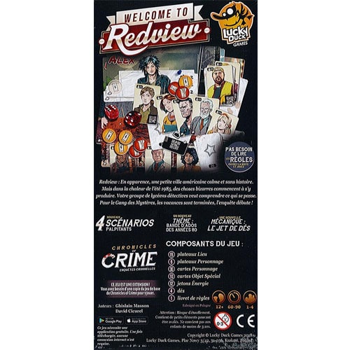 Boite de jeu Chronicles of Crime - Welcome to Redview