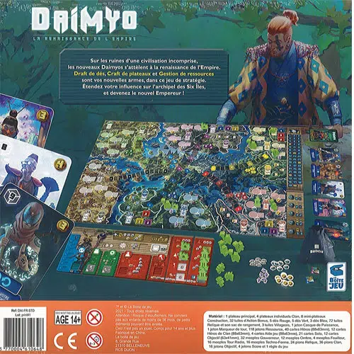 Boite de jeu Daimyo