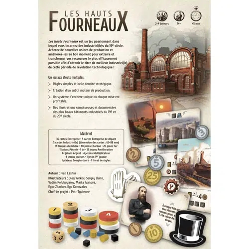 Boite de jeu Les Hauts Fourneaux