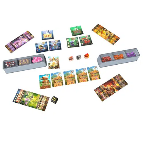 Bellum magica cartes et tuiles du jeu