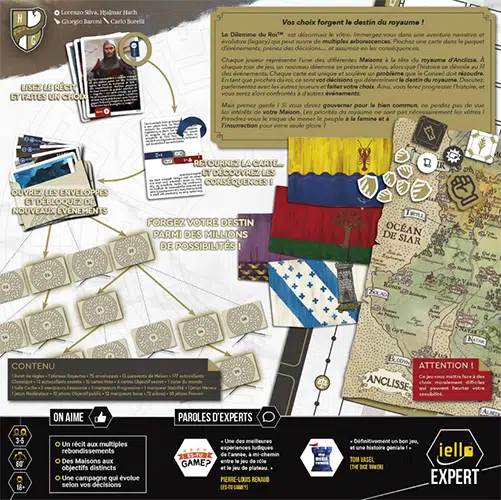 Boite de jeu Le Dilemme du Roi