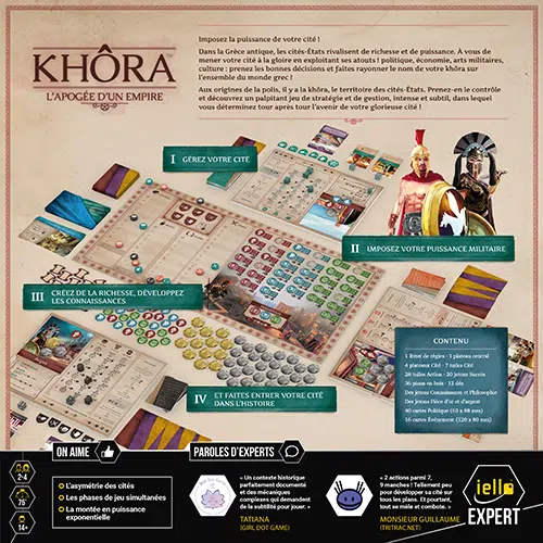 Boite de jeu Khôra - L'apogée d'un empire