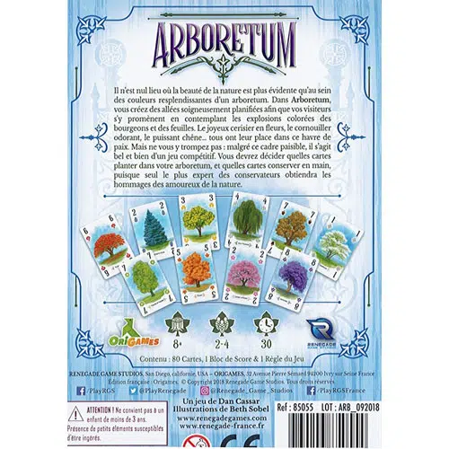 arboretum boite du jeu