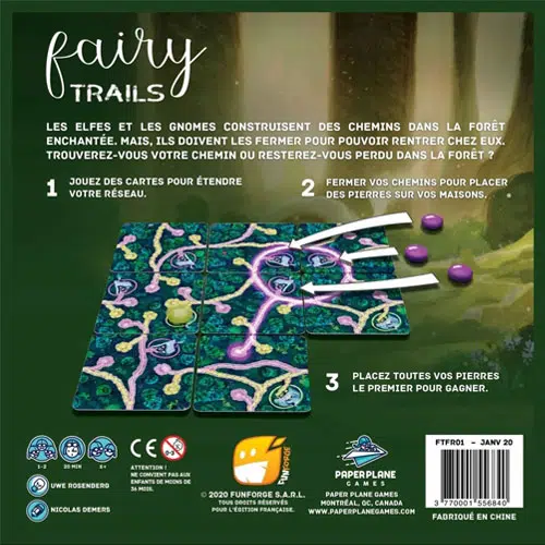 fairy trails la boite du jeu