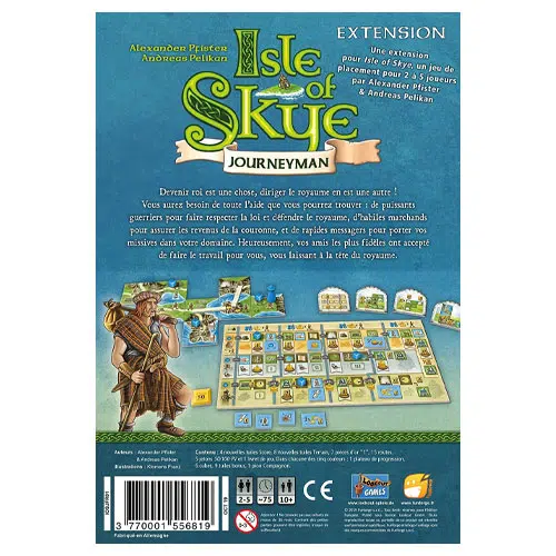isle of skye journeyman la boite du jeu
